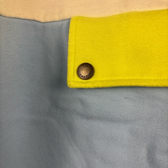 LL Bean Signature Women’s Anorak Colorblock Sweatshirt Large Gorpcore Strewtwear - Picture 3 of 14